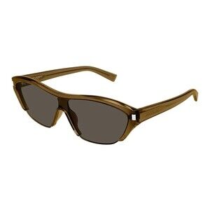 NWT Yves Saint Laurent SL-704 Brown 99mm Sunglasses